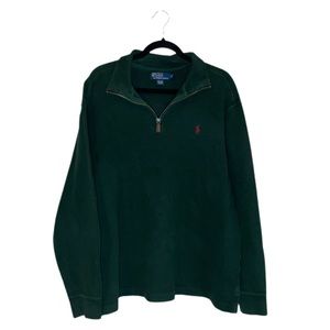 Vintage Polo by Ralph Lauren Quarter 1/4 Zip Pullover Size XL